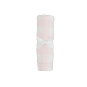 Pink Gingham Swaddle Blanket