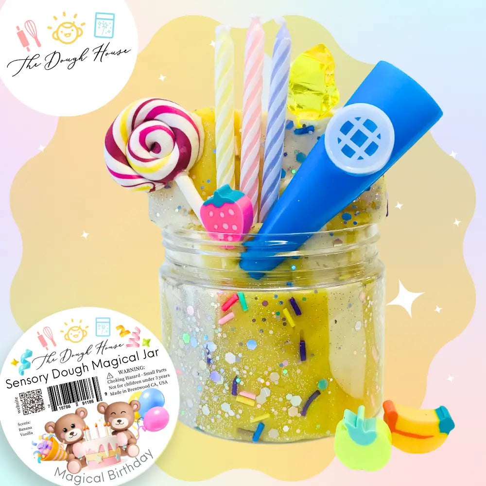 Birthday Magical Dough Jar