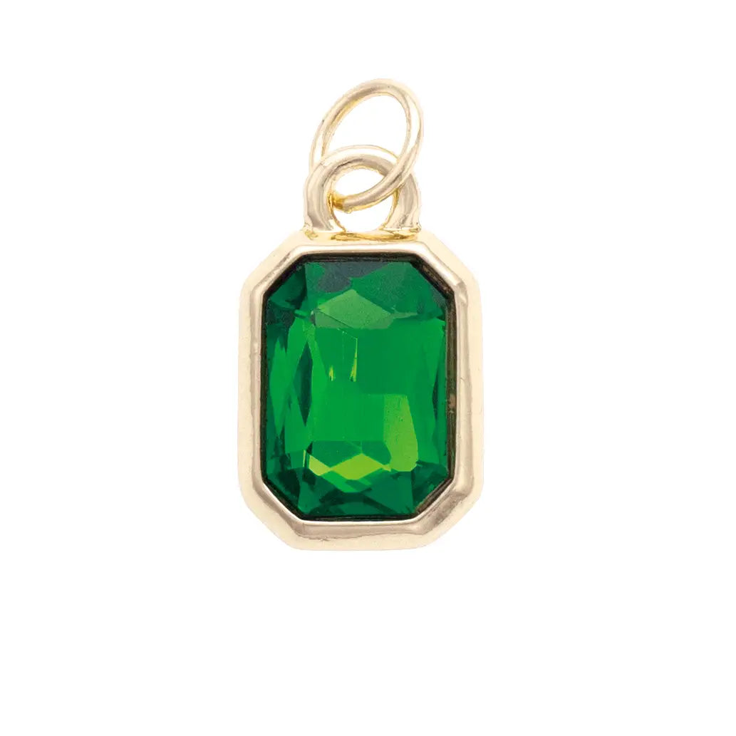 Green Jewel Charm