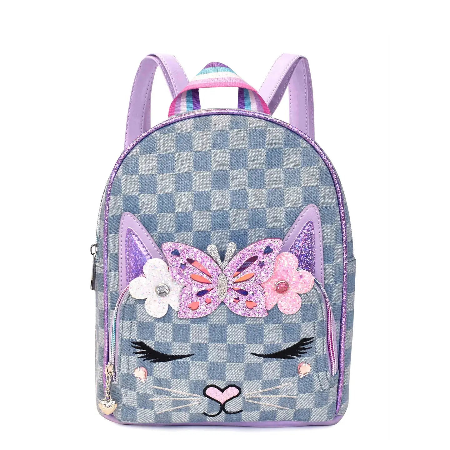 Miss Bella Denim Mini Backpack