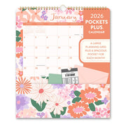 2026 Secret Garden Pockets Plus Calendar