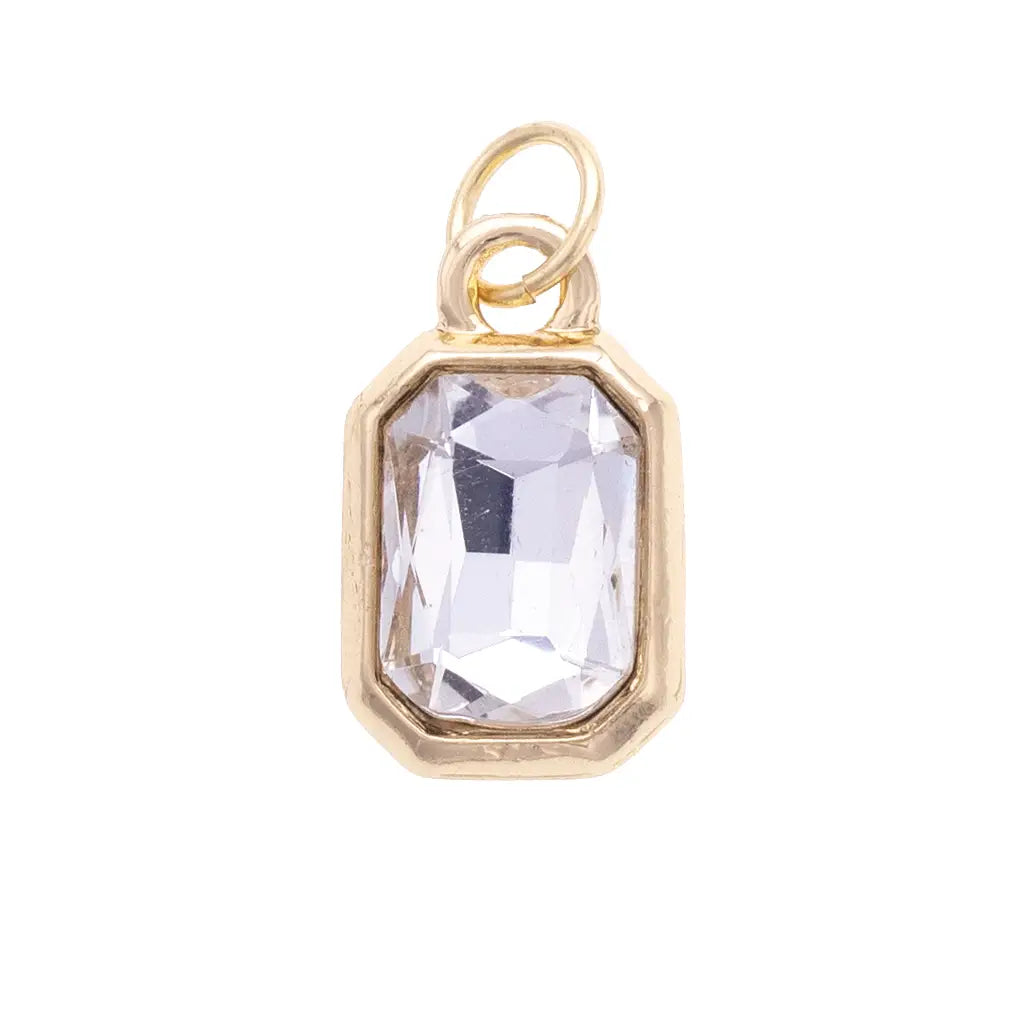 Clear Jewel Charm