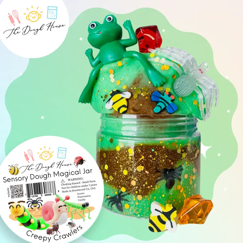 Creepy Crawlers Magical Dough Jar