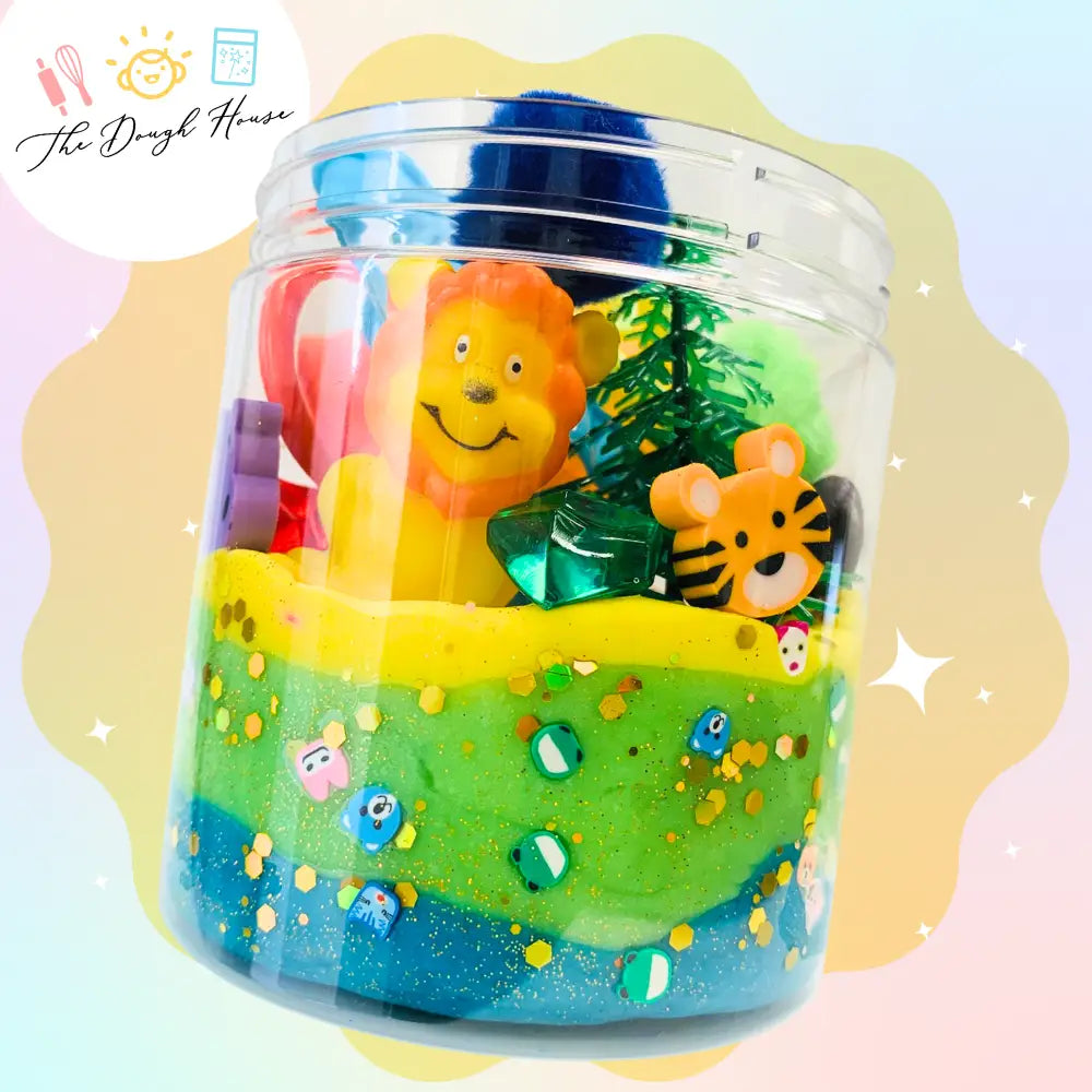 Zoo Super Size Magical Dough Jar
