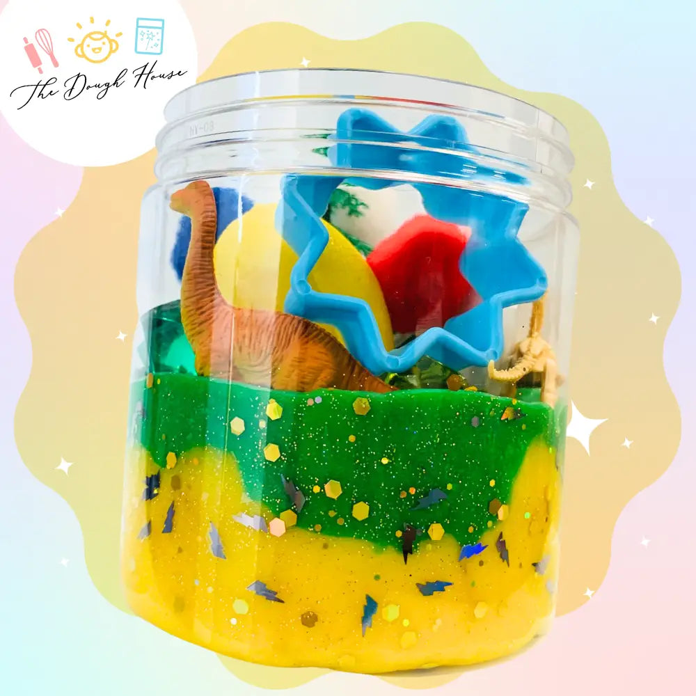 Dinosaur Super Size Magical Dough Jar