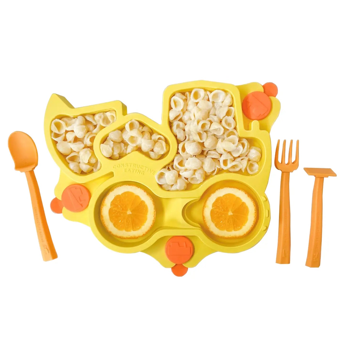 Yellow Truck Suction Plate Set
