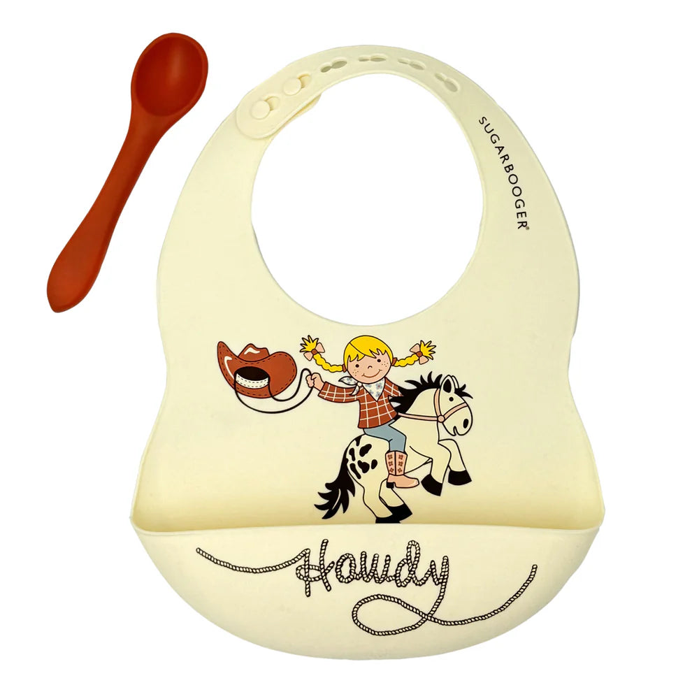 Howdy Bib & Spoon Set