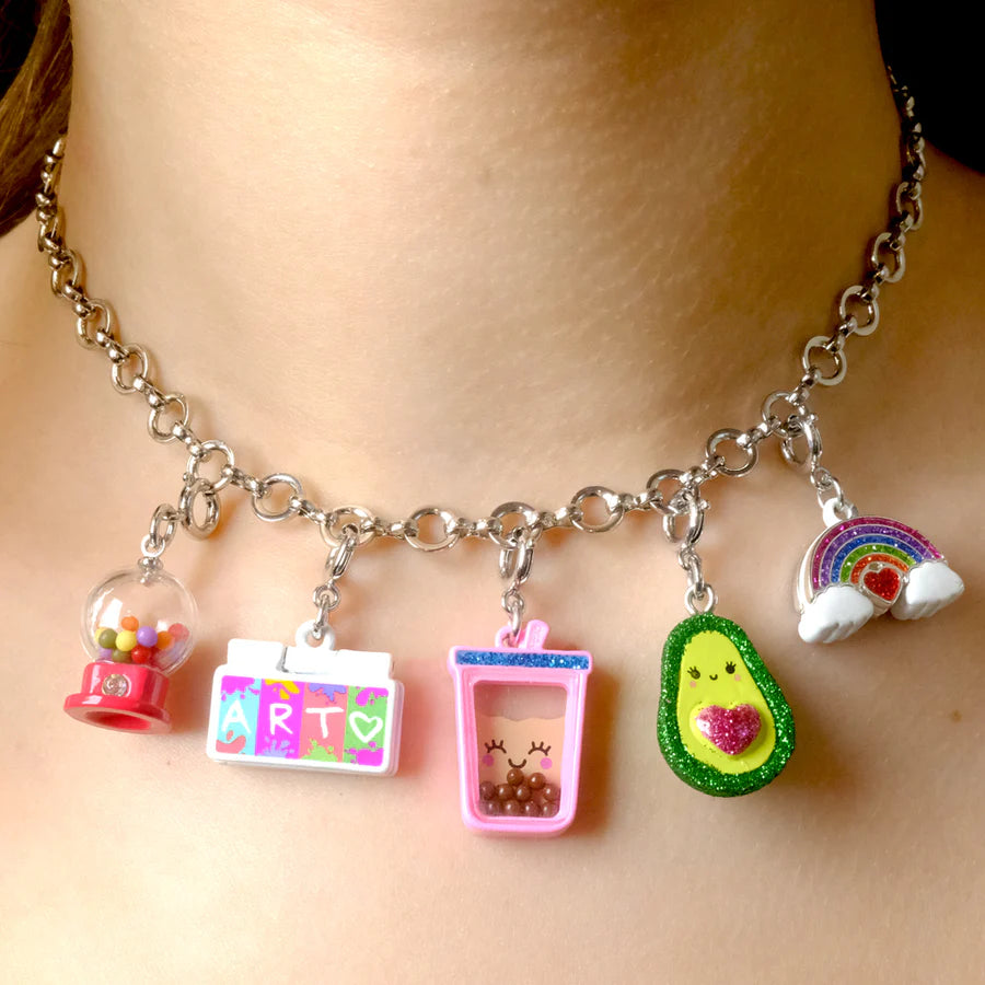 Silver Chain Choker Necklace
