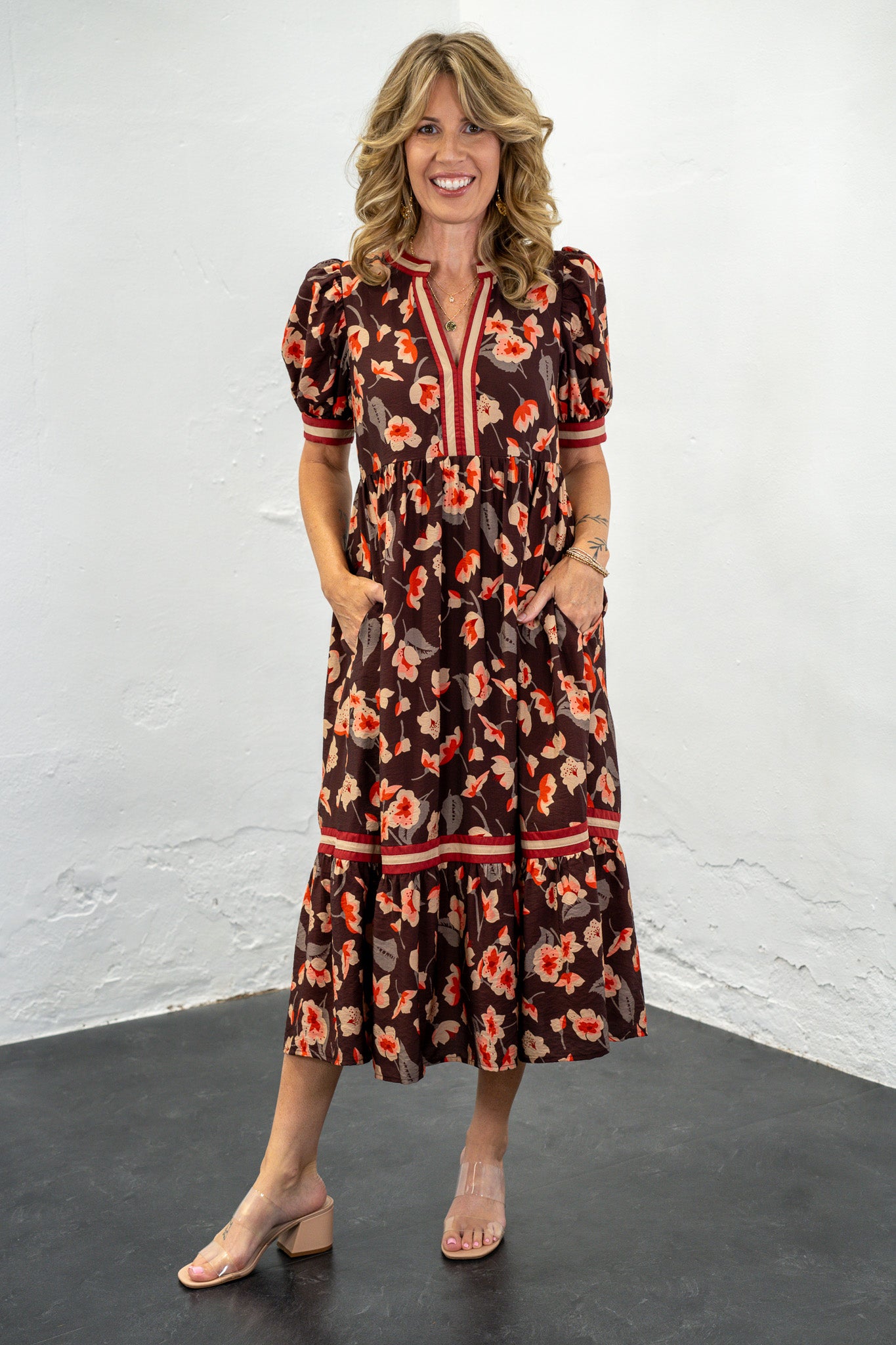Anastasia Floral Dress