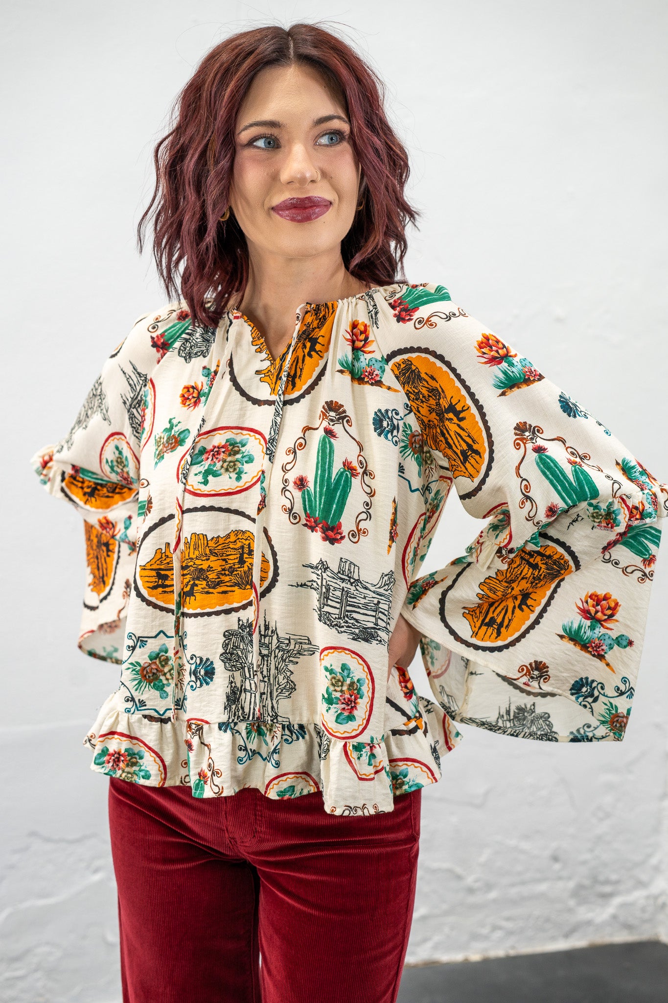 The Prairie Bloom Top