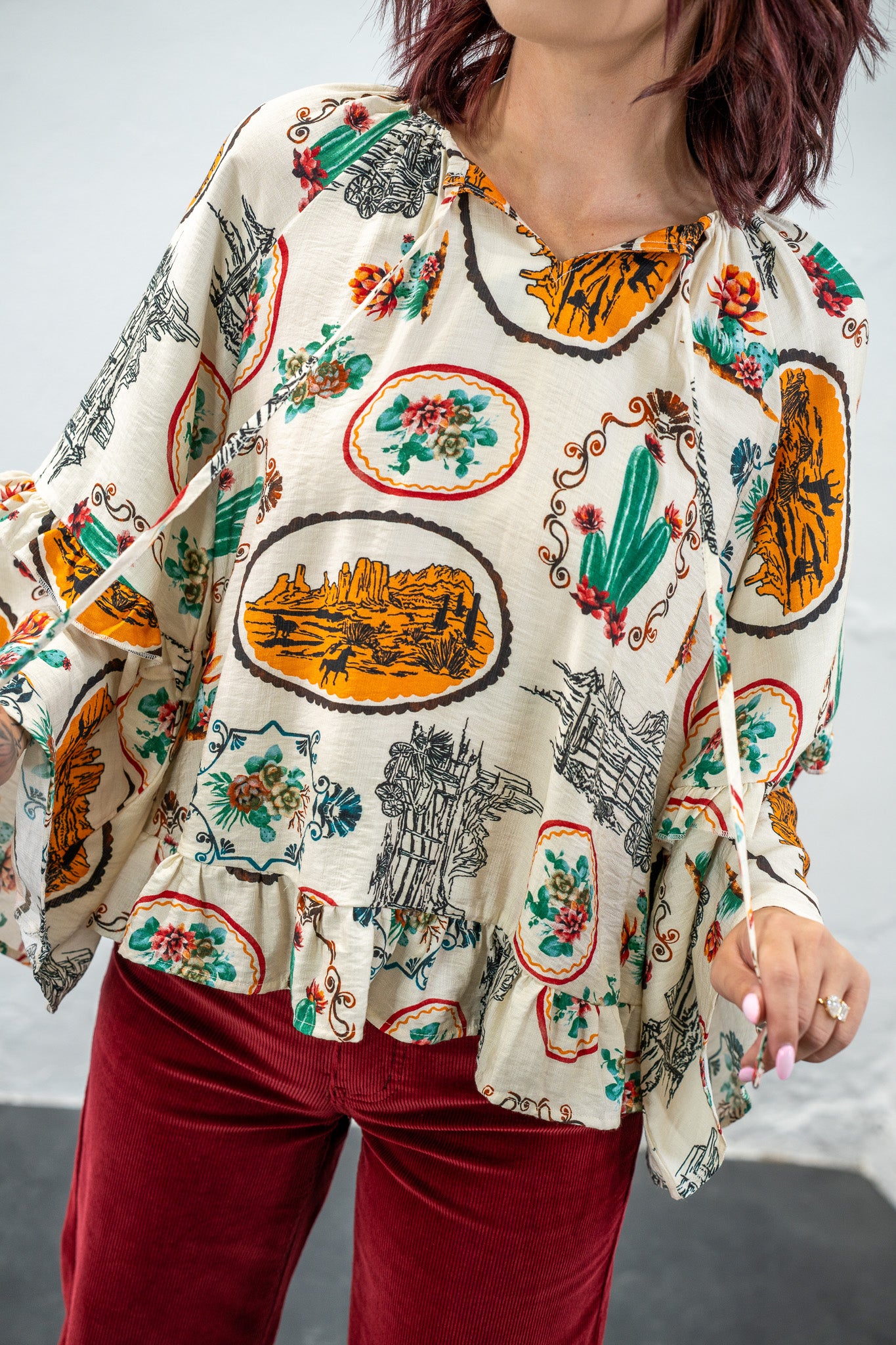 The Prairie Bloom Top