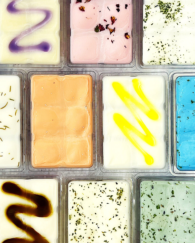 Sugared Violet & Vanilla Drizzle Melts