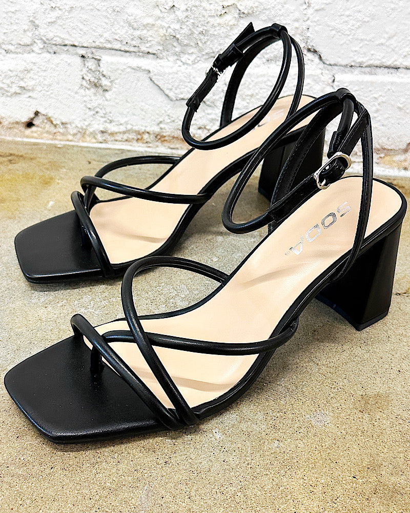 Steffany Black Heels