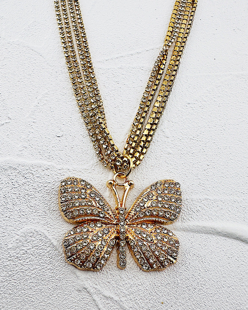 Jane Butterfly Necklace