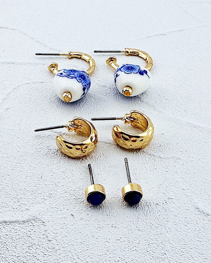 Marley Earring Trio