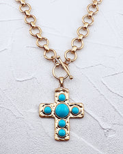 Thea Cross Necklace