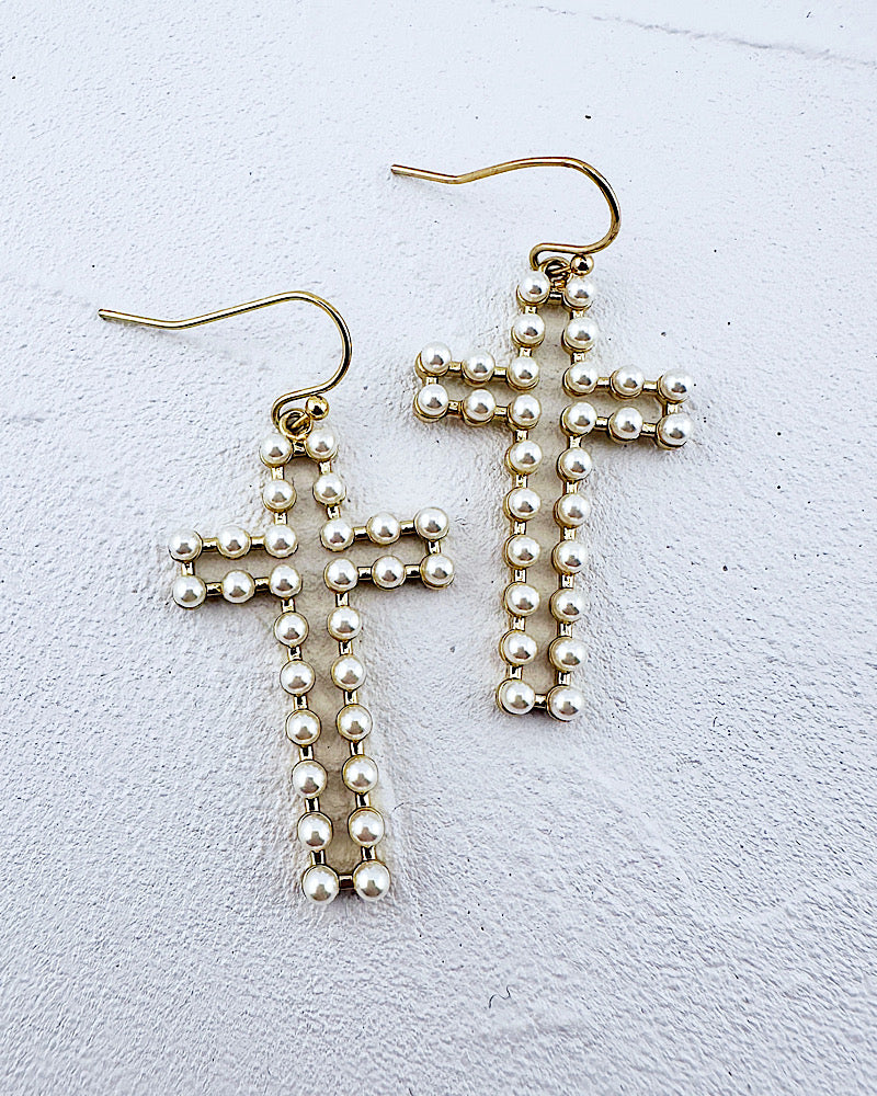 Kenze Cross Earrings