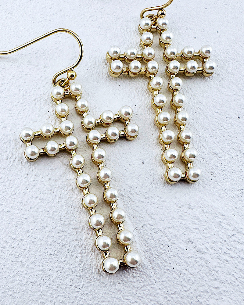 Kenze Cross Earrings