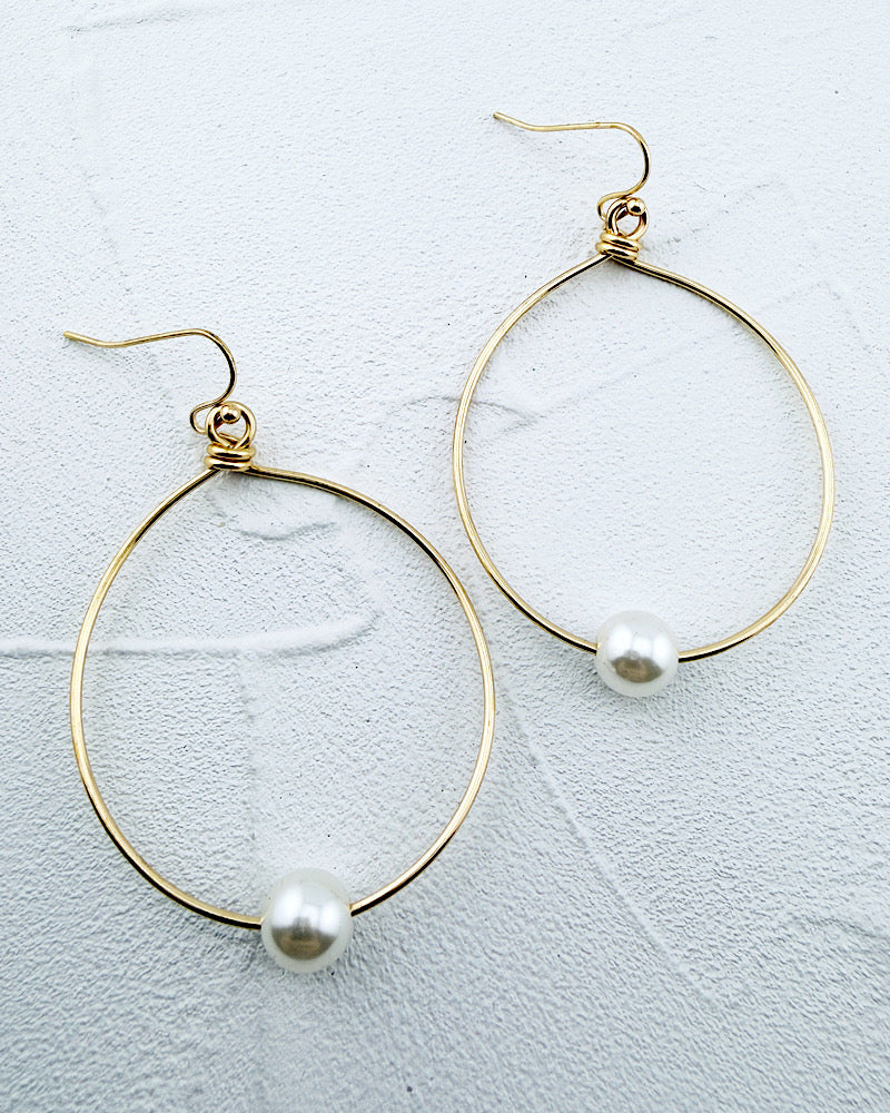 Cleo Pearl Teardrops