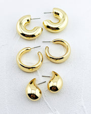 Kallie Earring Trio