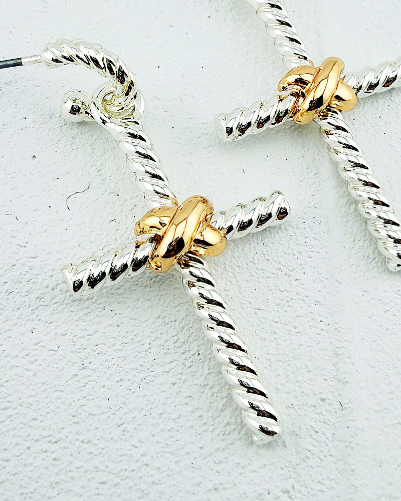 Kristen Cross Earrings