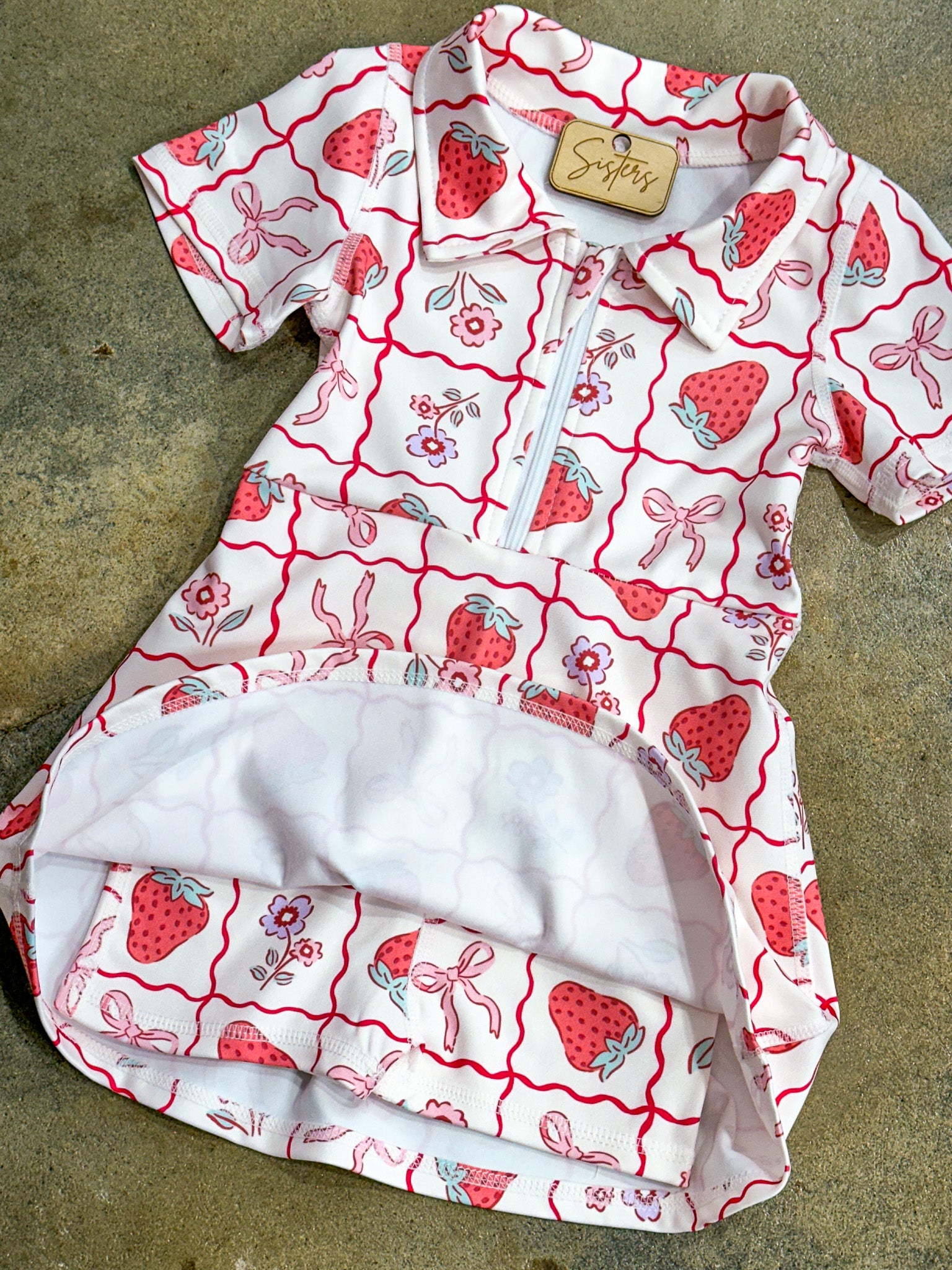 Picking Strawberries Active Dress