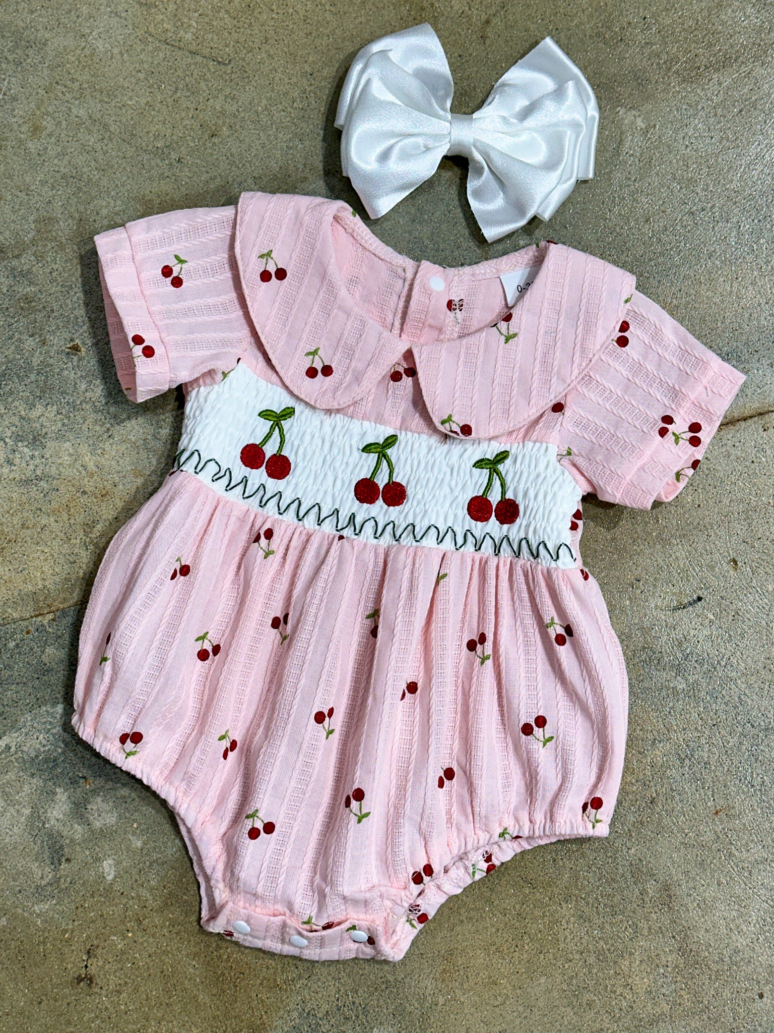 Cherry Cheeks Onesie