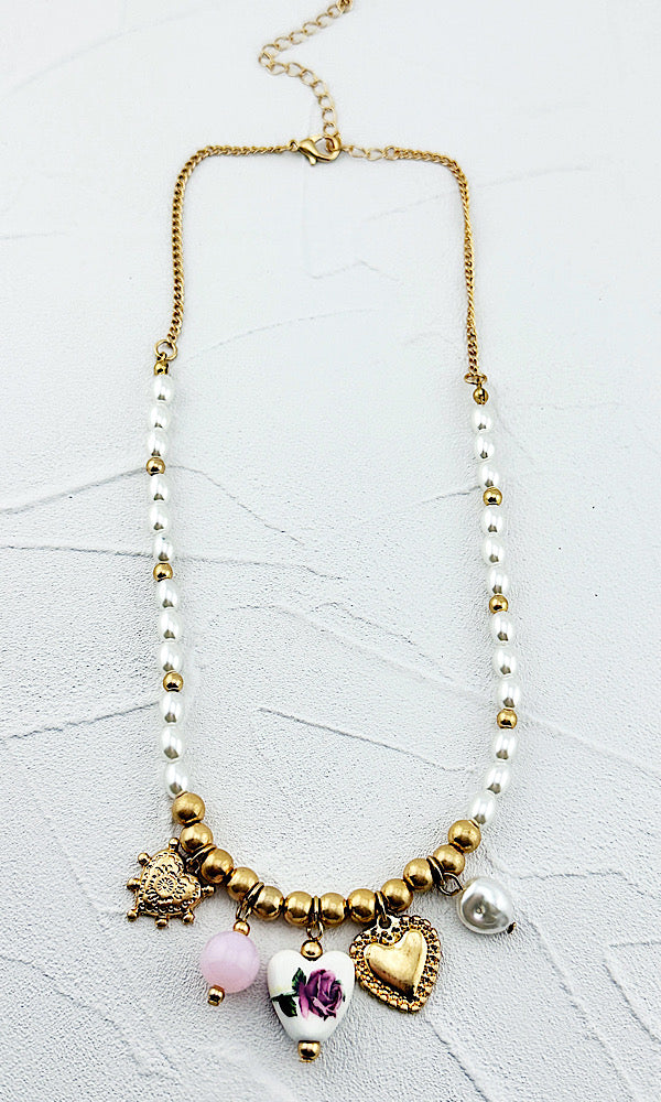 Rosie Charm Necklace
