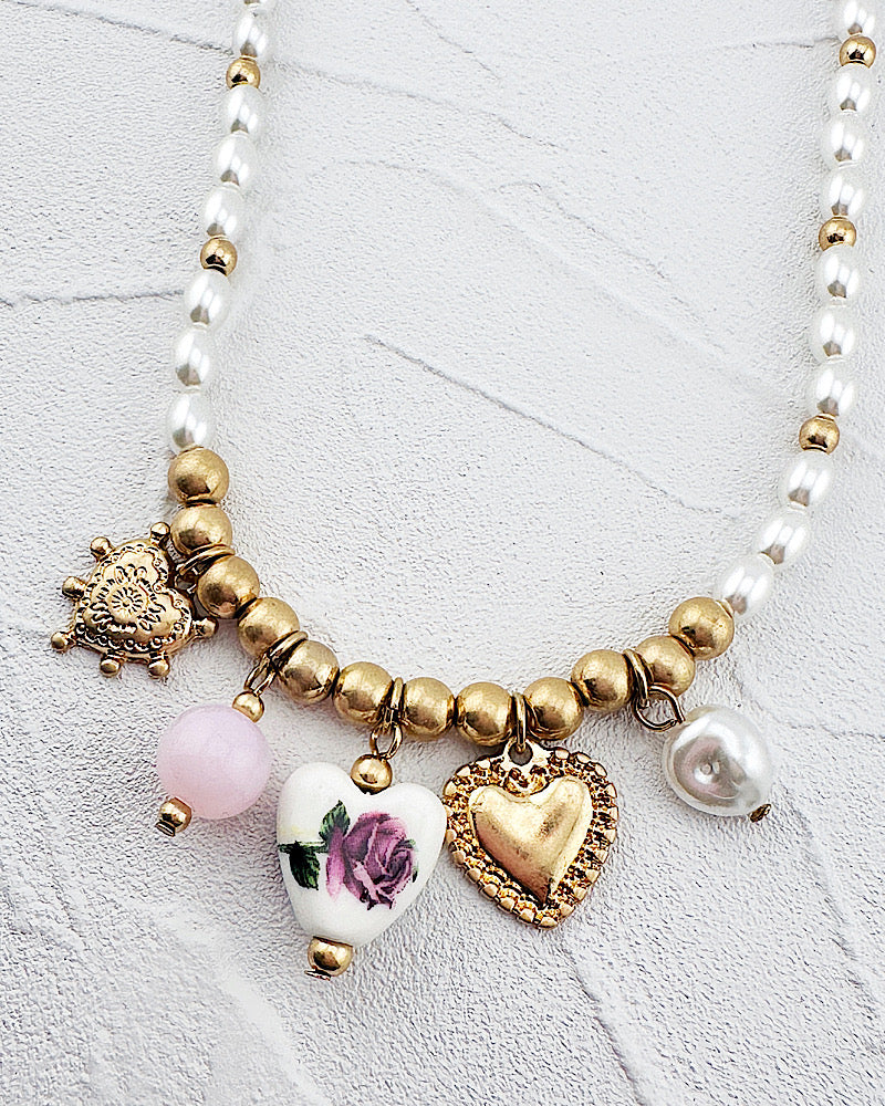 Rosie Charm Necklace