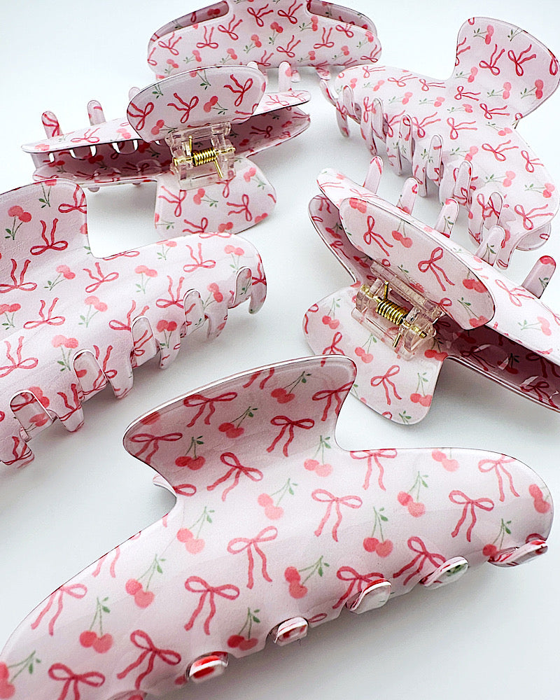 Pretty In Pink Hair Clip