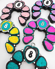 8 Ball Squash Blossom Freshie