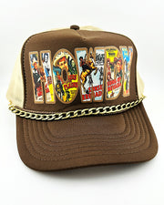 HOWDY Chained Trucker Hat