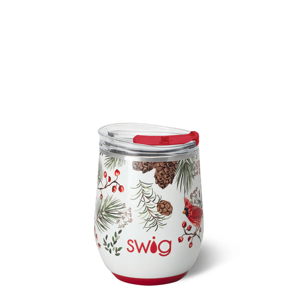 Cardinals 12oz Stemless Wine