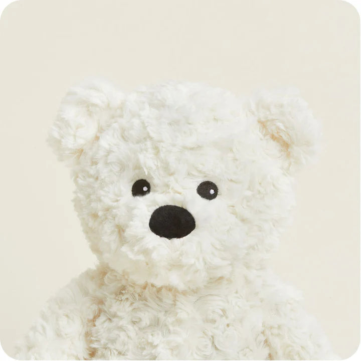 Cream Curly Bear Warmie
