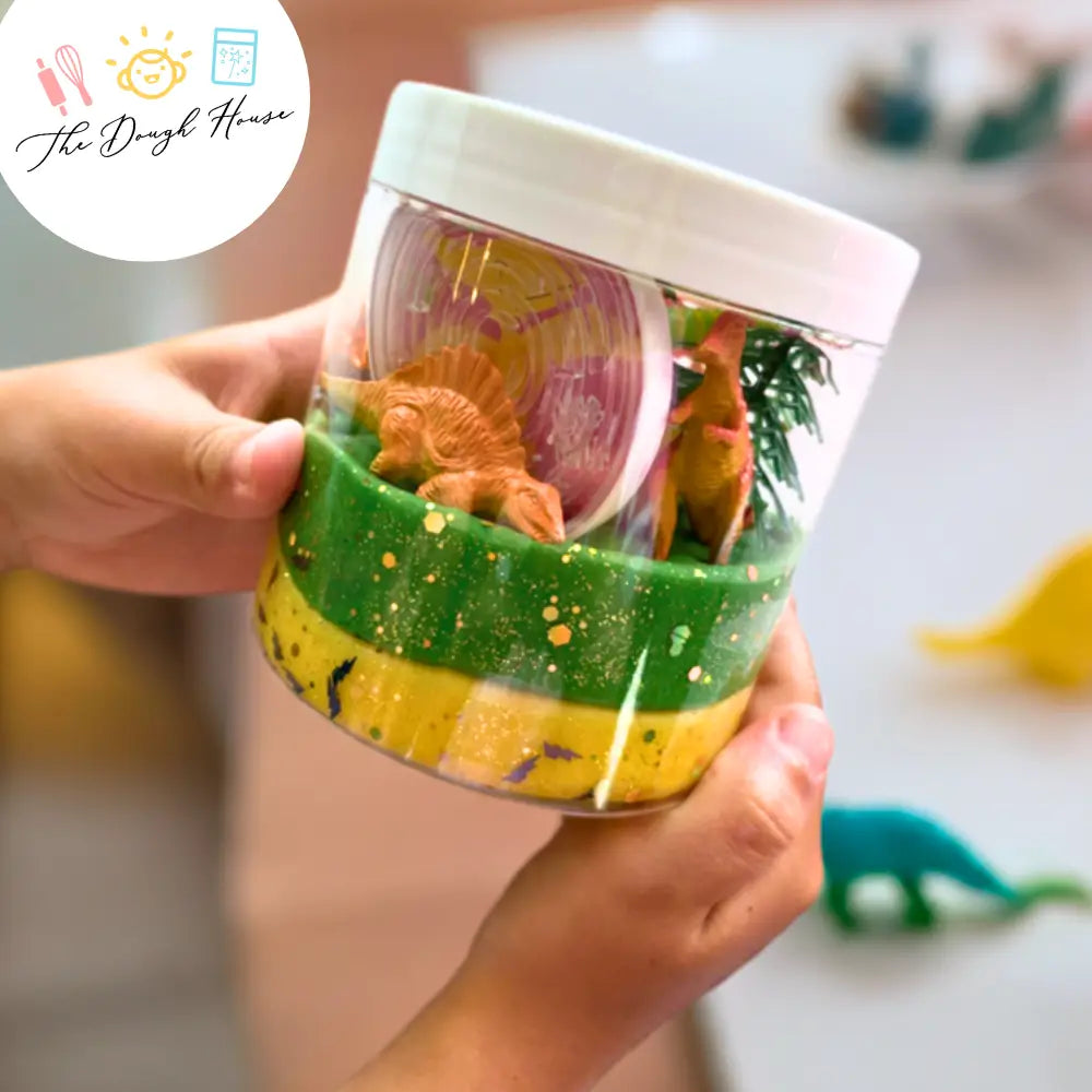 Dinosaur Super Size Magical Dough Jar