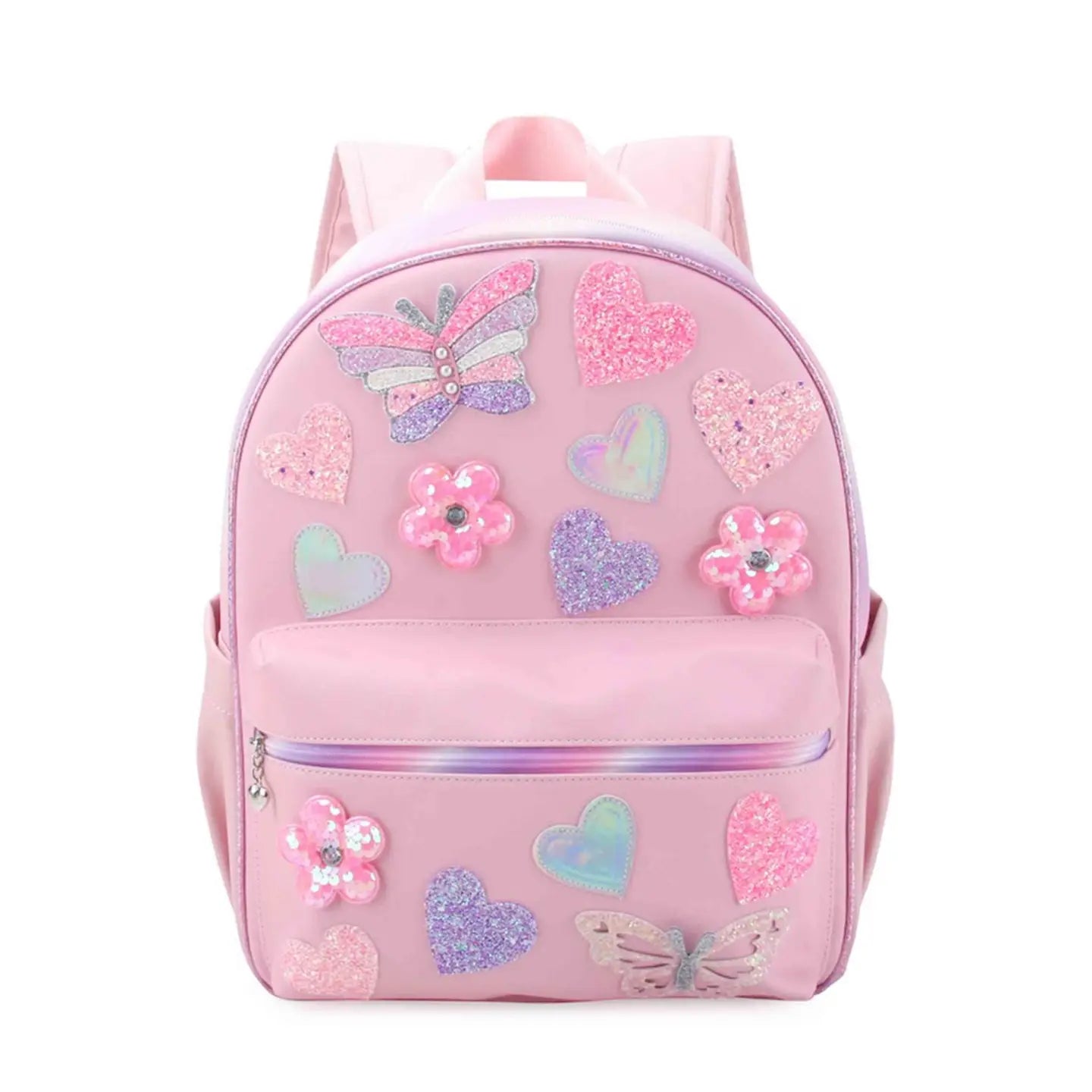 Pink Butterfly School Backpack