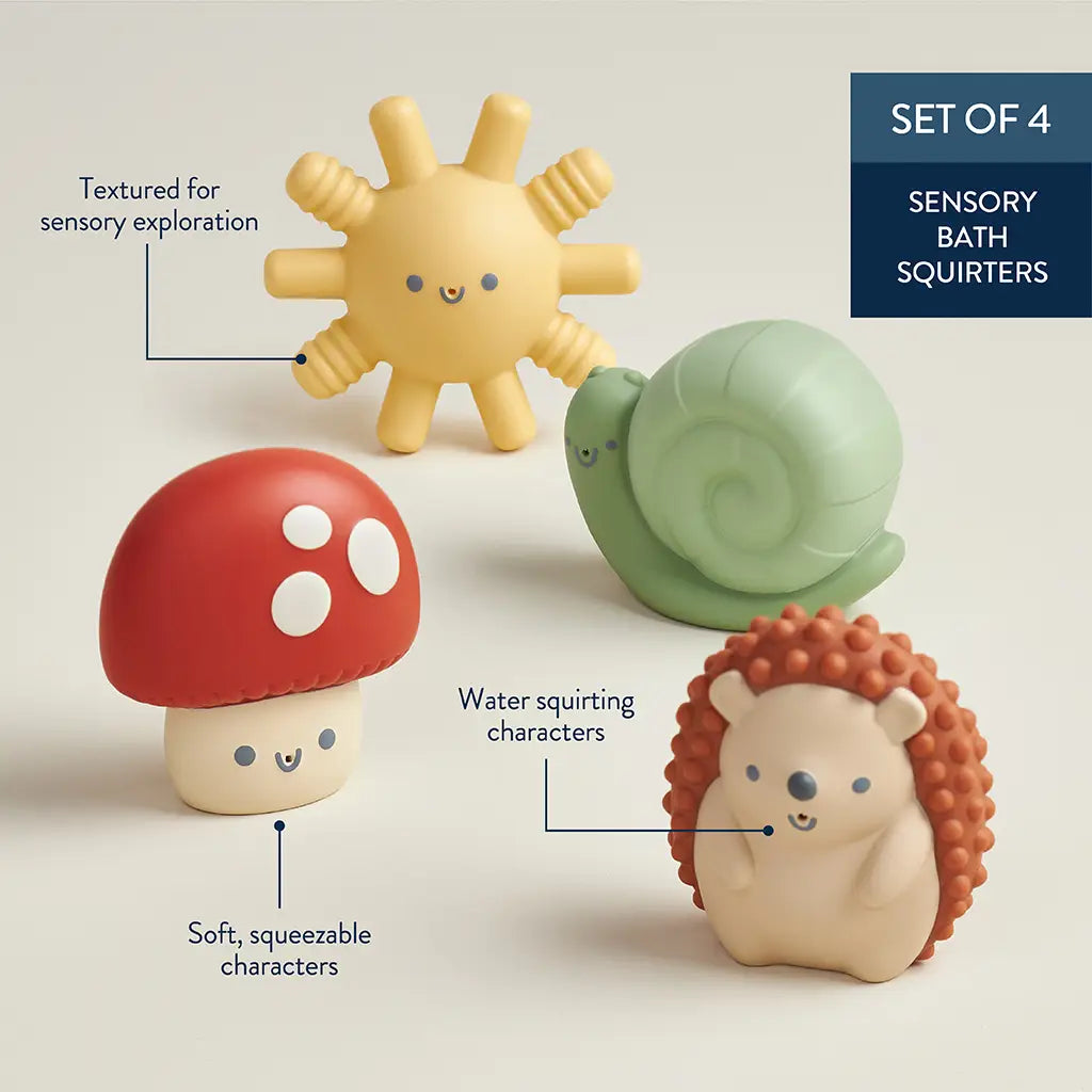 Itzy Squirt™ Squeeze Bath Toys