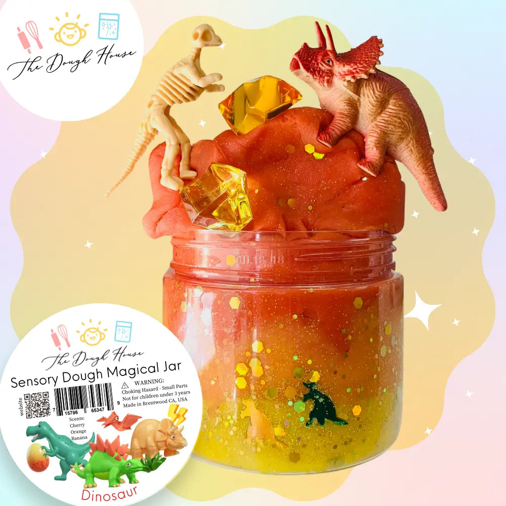 Dinosaur Magical Dough Jar