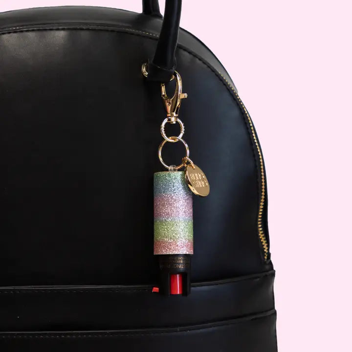 Rainbow Glitter Pepper Spray