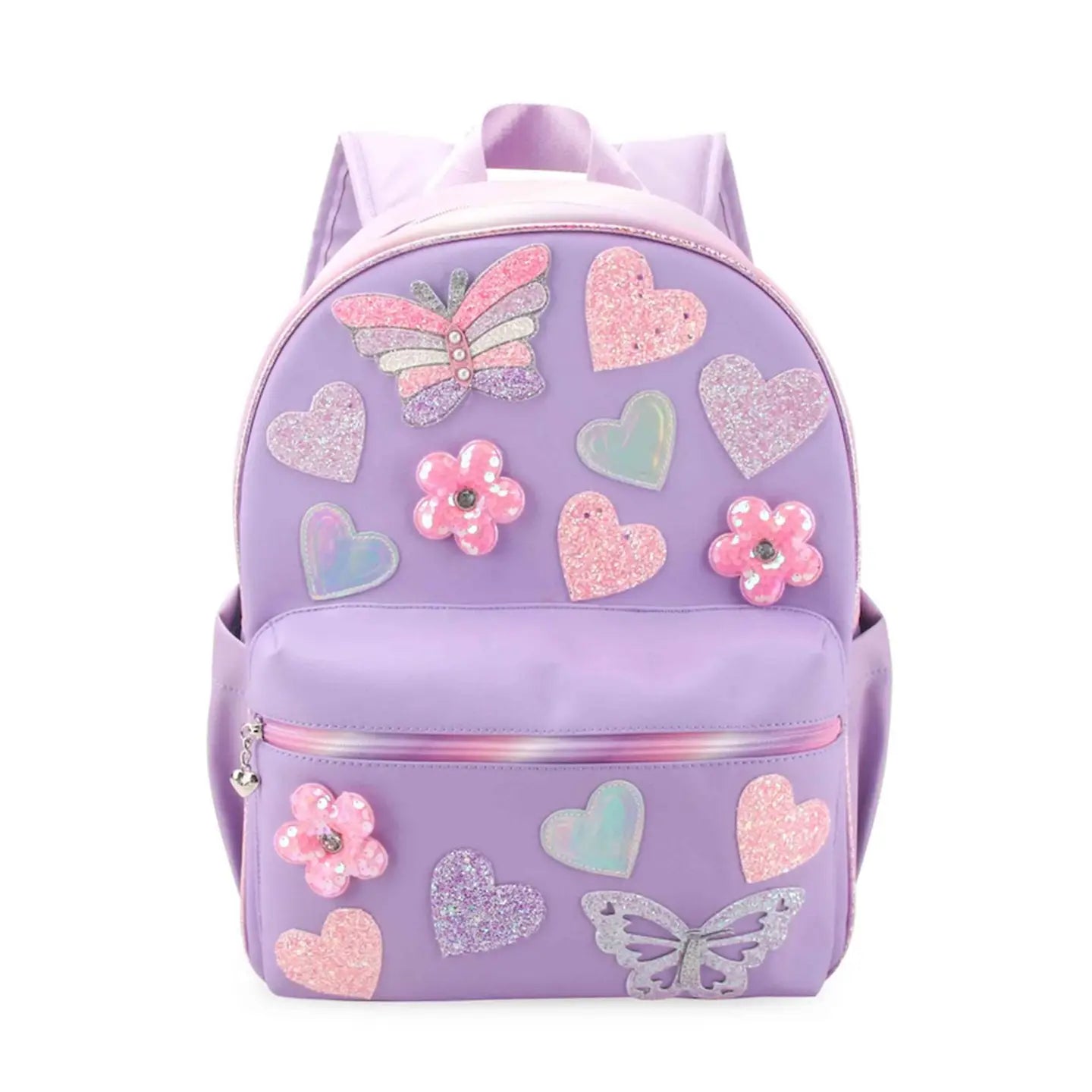 Lavender Butterfly School Backpack