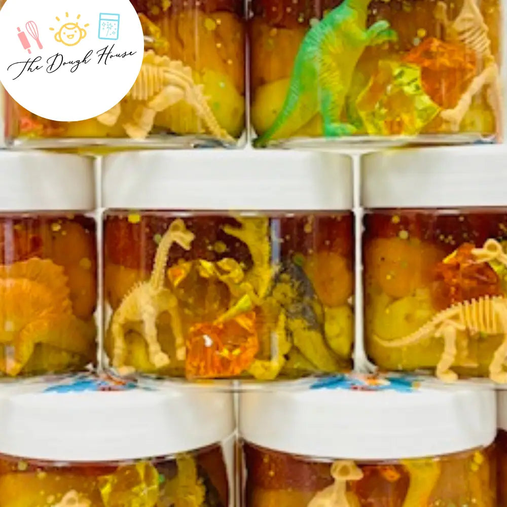 Dinosaur Magical Dough Jar