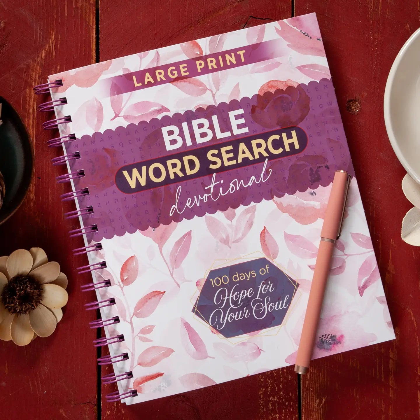 100 Days of Hope For Your Soul - Word Search Devotional