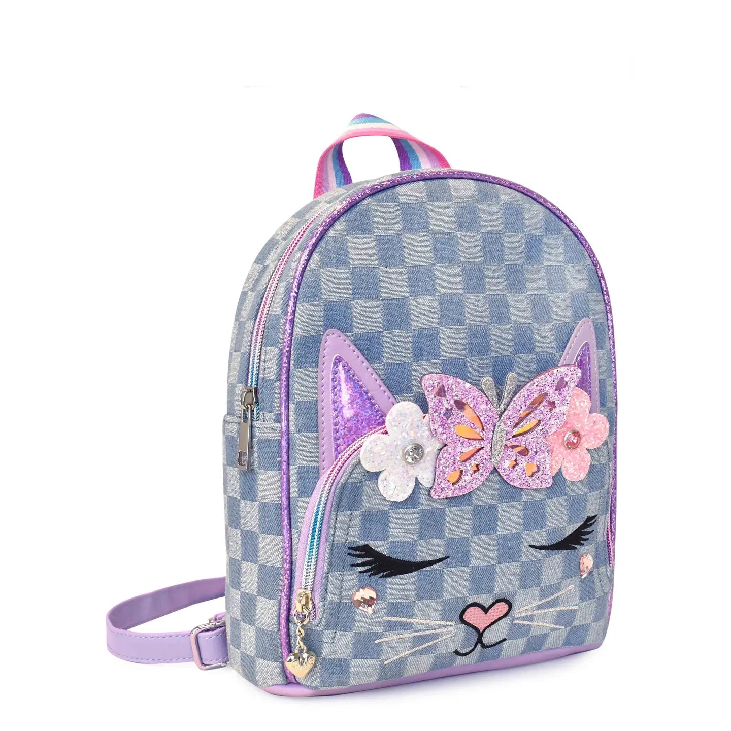 Miss Bella Denim Mini Backpack