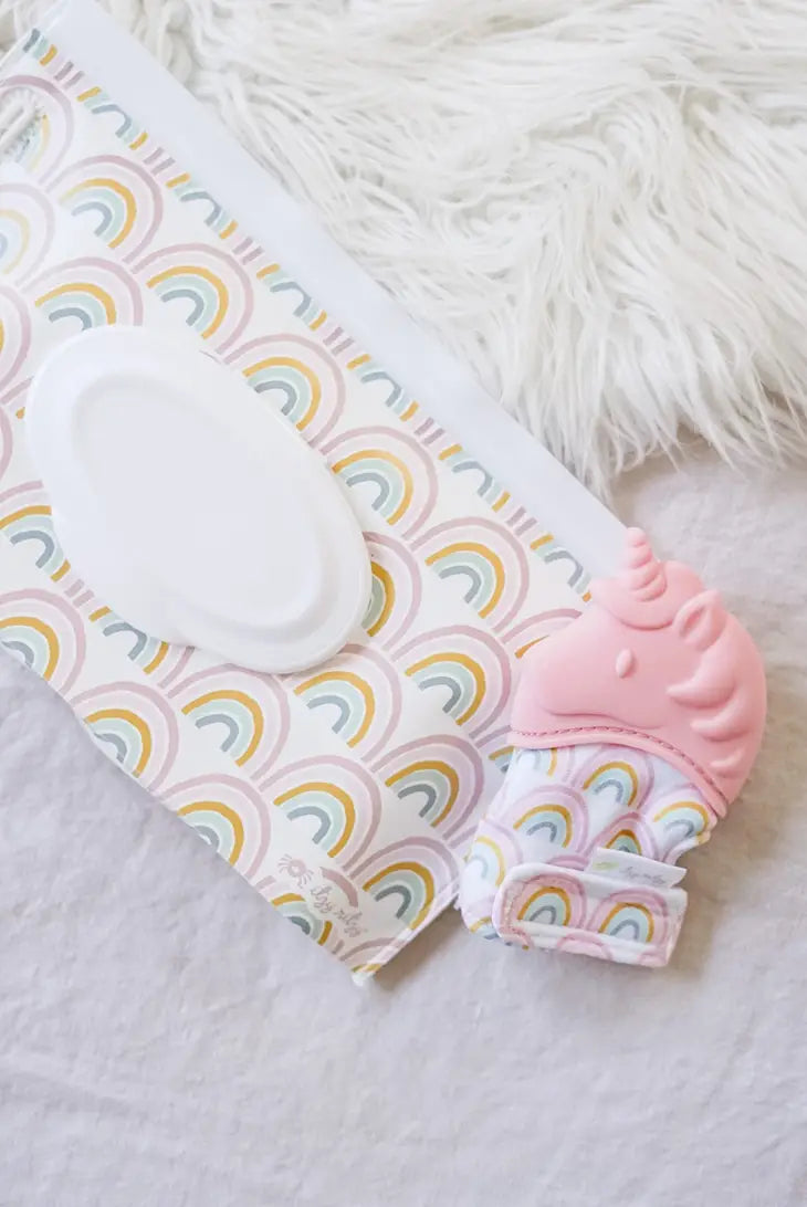 Unicorn Itzy Mitt™ Teething Mitt