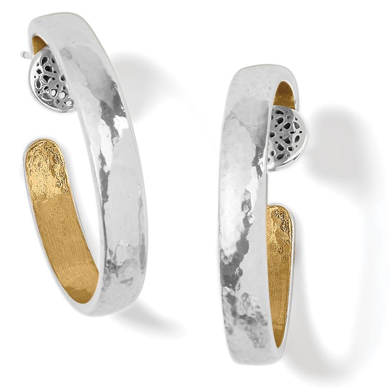 Ferrara Entrata Medium Hoop Earrings