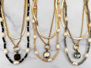 Kamille Triple Layer Necklace