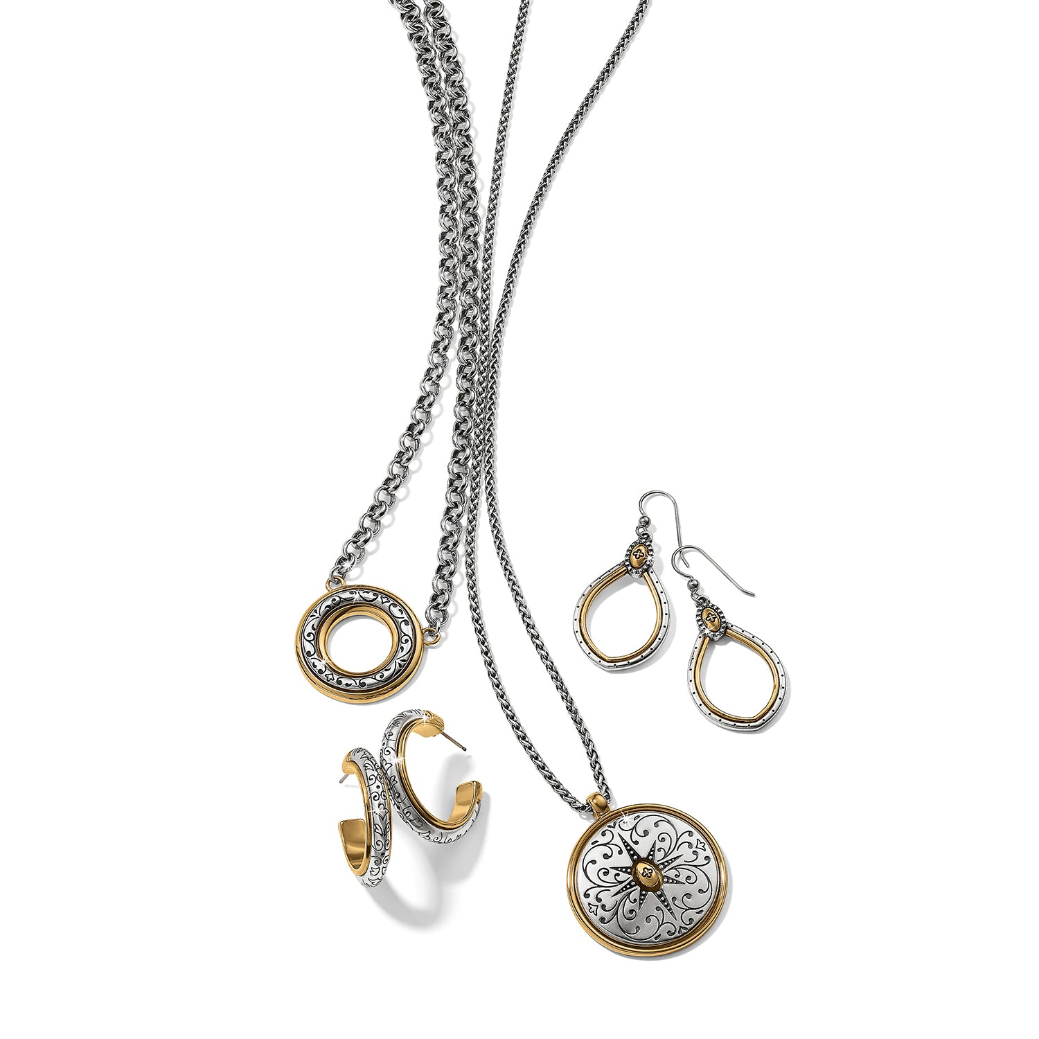 Venezia Open Ring Short Necklace
