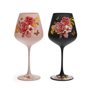 Floral Bouquet Wine Sipper Set