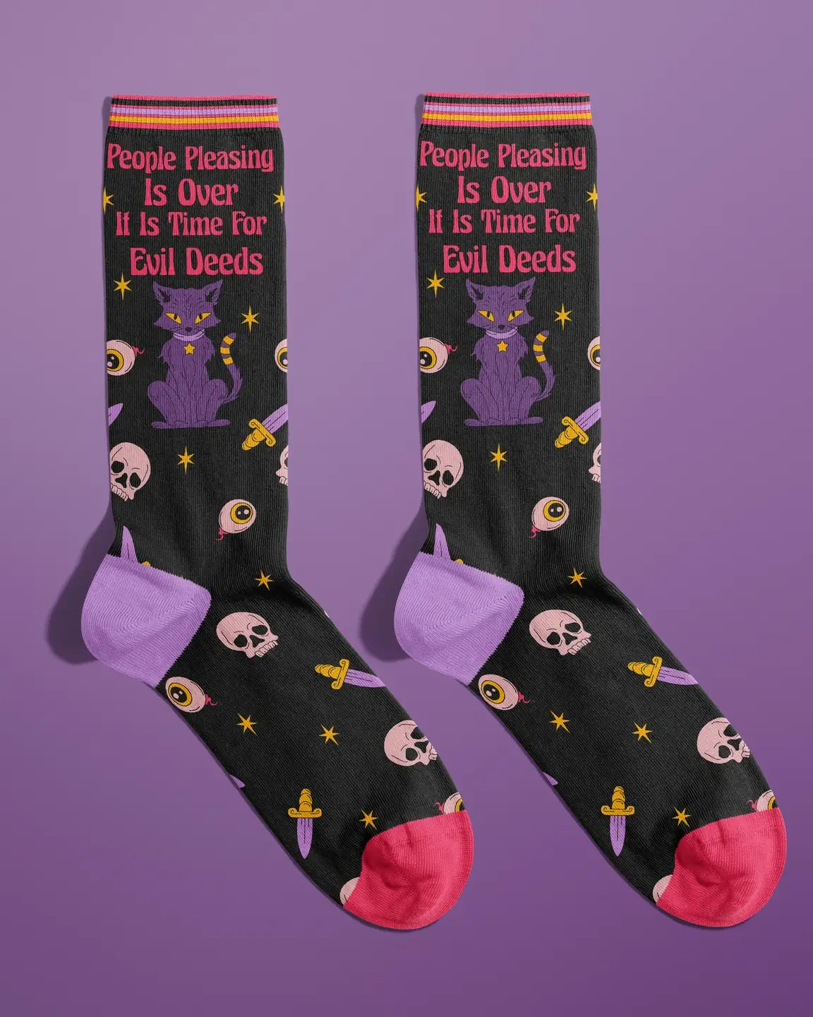 People Pleasing Is Over Socks