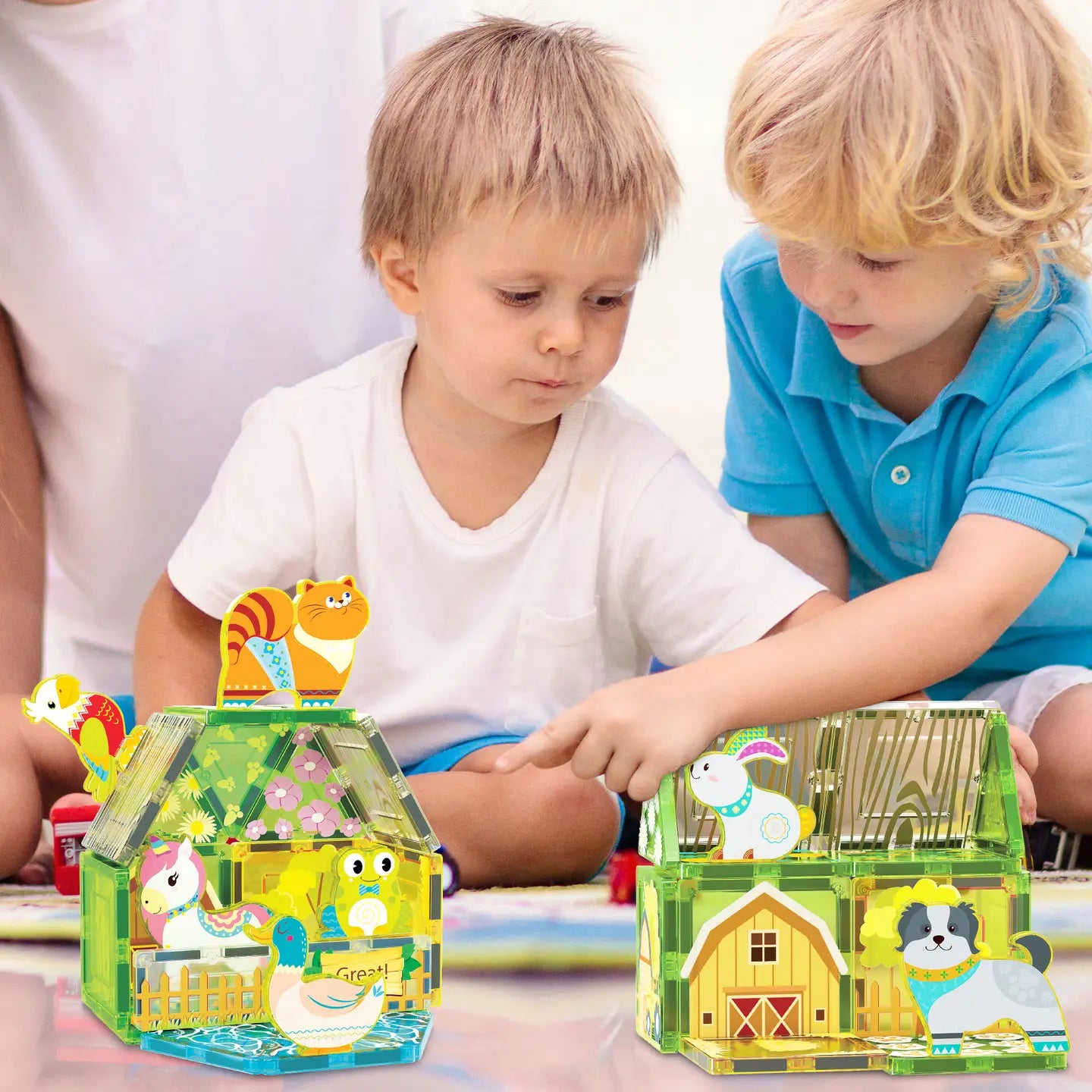 26pc Magnetic Tile Farm Theme Set